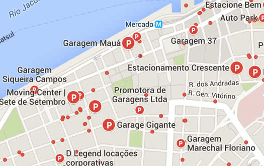 ESTACIONAMENTOS PRÓPRIOS